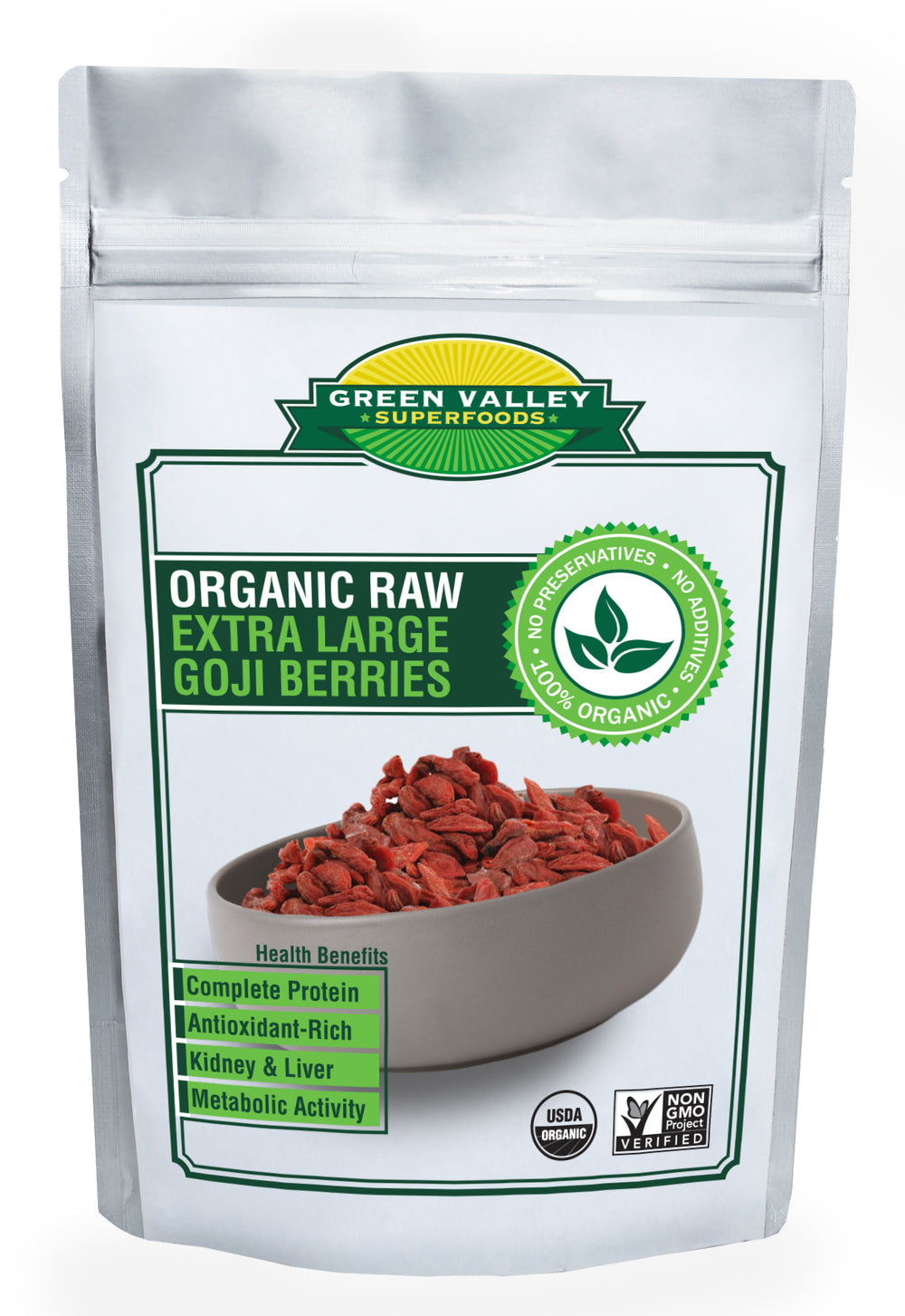 Organic Extra Large Goji Berries