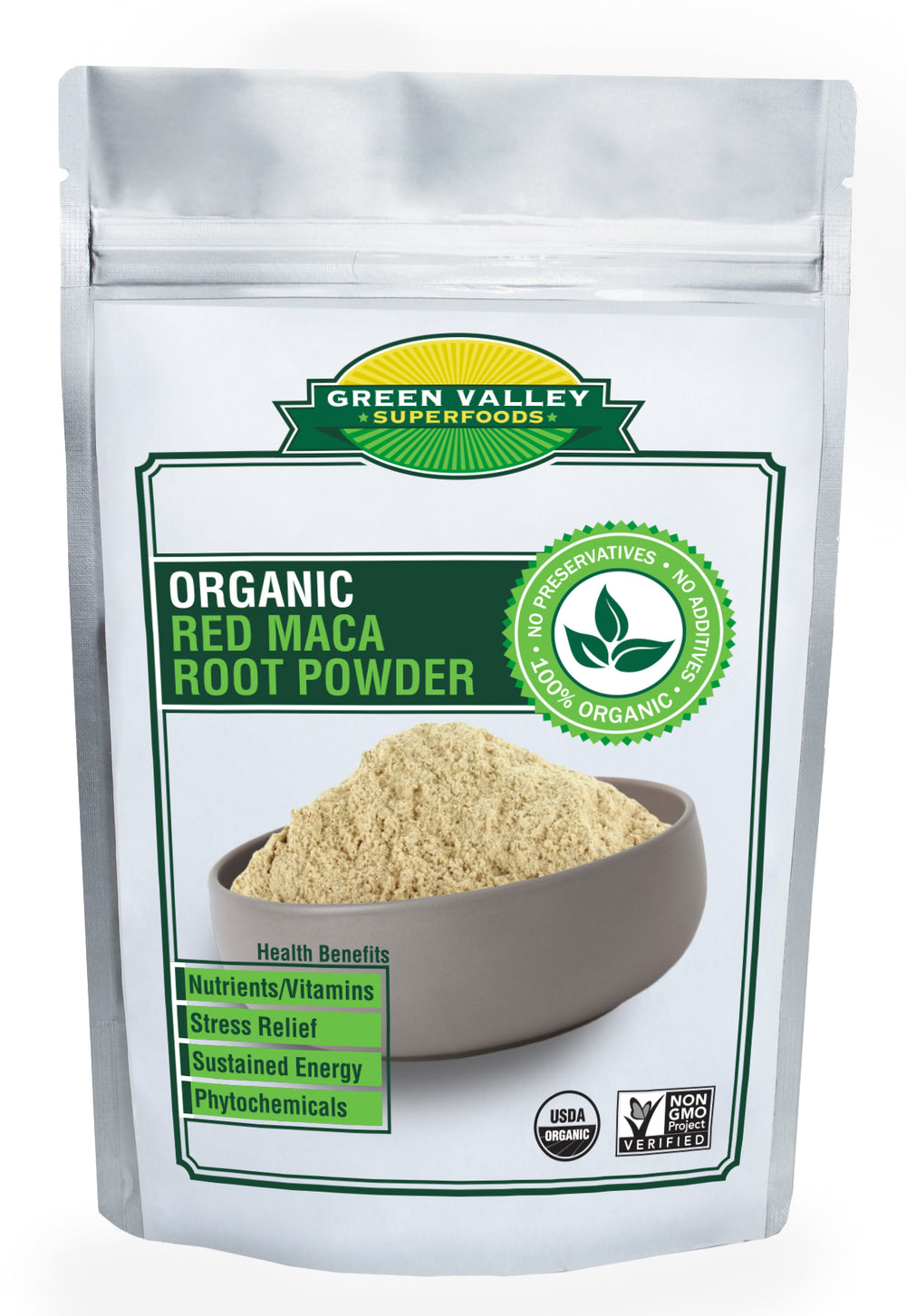 Organic Red Maca Root Powder